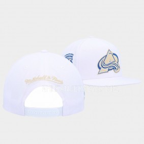 Colorado Avalanche Hardwood Classics SOUL Snapback Hat White